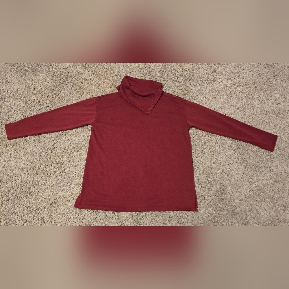 Time and Tru Cowl Neck Shirt